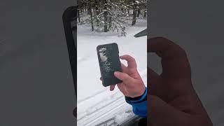 Running Out of Gas! #fyp #shorts #shortsvideo #shortvideo #fail #snow #mobile #adventure