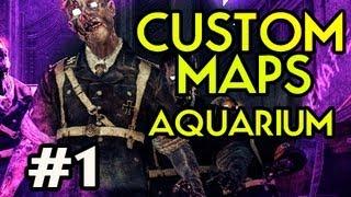 Custom Nazi Zombies Maps: Aquarium w/ Kootra Ep.1 - WHAT A MAN DOES FOR HIS PIZZA