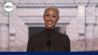 Amber Rose at RNC: 'The media has lied about Donald Trump'
