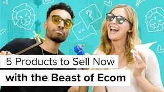 Oberlo x the Beast of Ecom - 5 Products to Sell