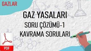 GAZLAR- GAZ YASALARI SORU ÇÖZÜMÜ -1