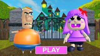 NEW GAME | BABY POLLY ESCAPE HOUSE VS  MR SPRINKLES in Team School Escape (OBBY) #roblox #obby