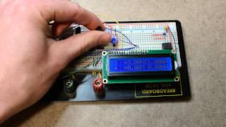 Benchtop Power Supply user interface