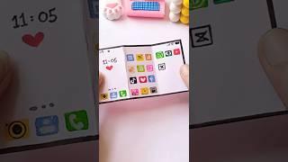 The most foldable Huawei phone | Mini Paper mobile Phone at home  How to make / DIY paper phone