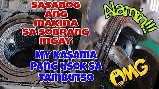 Grabeh ang Ingay sa Makina ni Bossing Parang Sasabog may Kasama Pang Puting Usok. Dismantle Alamin.