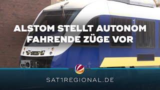 Ohne Lokführer: Alstom stellt autonom fahrende Züge in Salzgitter vor