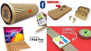 All My Working Cardboard Gadgets - Stop Motion