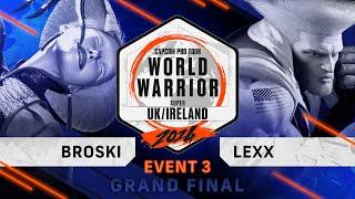 Broski (A.K.I.) vs. Lexx (Guile) - Grand Final - UK/Ireland - World Warrior 2024