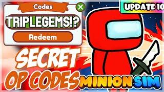 !NEW! (2022)  Roblox Minion Simulator Codes  ALL *VIDEO GAME* CODES!