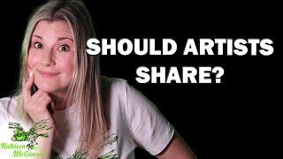 Should Artists Share their Process and Techniques?