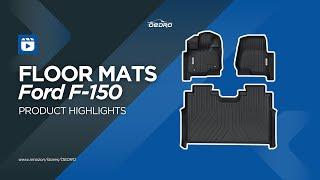 OEDRO Floor Mats Fit for 2015-2024 Ford F-150/ F150 Lightning SuperCrew Cab #oedroautoparts #f150