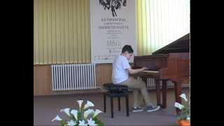 Young pianist Mihail Jagurinoski