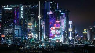 Night City  | Cyberpunk Ambient Playlist  | Cyberpunk 2077 Inspired Dreamscape ️