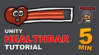 How to create a healthbar in unity in less than 5 minutes