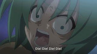 Higurashi no naku koro ni - Shion stabs Keiichi, then falls