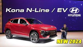 The ALL NEW 2024 Hyundai Kona EV N-Line IS HERE - More Power, More Range, More Everything!