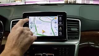 Mercedes Benz GL 8-ми дюймовый монитор на Android 6.0