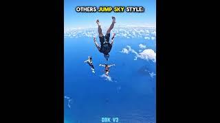 Others Jump Sky Style Vs This Man ️ #shorts