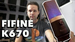 FIFINE K670 USB Condenser Microphone - demo/review