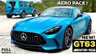 2025 MERCEDES AMG GT 63 Coupe V8 NEW AERO PACK! FULL In-Depth Review BRUTAL Sound Exterior Interior