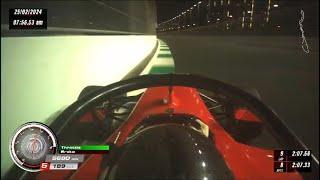 F4 qualifying onboard around Jeddah - Petrović Andrej