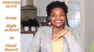 My journey to becoming a Chartered Accountant (from High School to Final Board Exam Qualification)