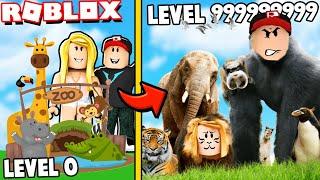 NAJWIĘKSZE ZOO W ROBLOX! (Zoo Tycoon) | Vito i Bella