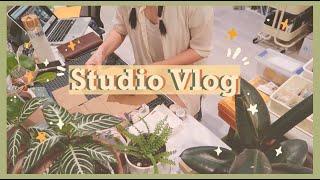 Studio Vlog08: Packing away the week + Mini ACNH Island Tour