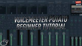 Setting up VoiceMeeter Potato for Beginners!