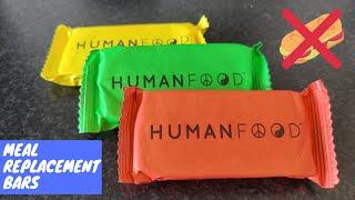 Human Food bars review - I replaced my lunches with meal replacement bars for a week!