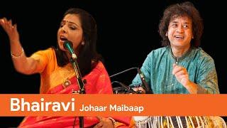 Natya Sandhya I Vidushi Manjusha Patil I Ustad Zakir Hussain I Bhairavi Johaar Maibaap