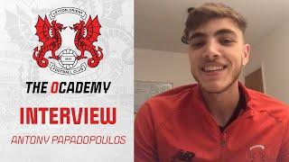 ACADEMY INTERVIEW: Antony Papadopoulos