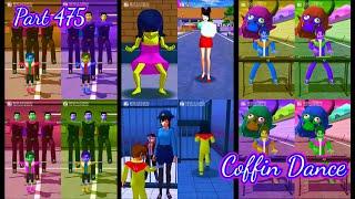 Shorts vidoe collection _ Sakura School Simulator @Beny-Gunawan  Part 475 - Coffin Dance Song Cover