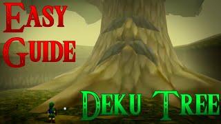 How To Complete Ocarina of Time's "Inside The Deku Tree" Quickly And Easily