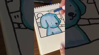 Bobbie Goods Blue Vs Pink Part 1 #art #drawing #coloring