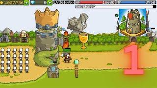 Grow Castle - Gameplay Walkthrough Part 1 - The Beginning (iOS, Android)