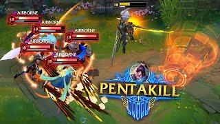 40 BEAUTIFUL LEAGUE OF LEGENDS PENTAKILLS!