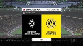 FIFA 23 | Borussia M'gladbach vs Borussia Dortmund - Borussia-Park | 11/11/22 | Gameplay