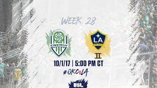 USL LIVE - OKC Energy FC vs LA Galaxy II 10/1/17