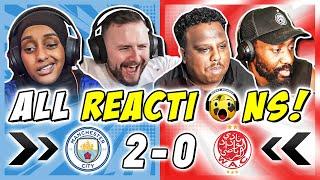 MAN CITY + RIVAL & HATERS FAN REACTIONS TO MAN CITY 2-0 WYDAD | FIFA CLUB WORLD CUP FANS REACTION