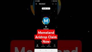 Memeland $MEMES Token withdrawalon chain | Memes Token On tonkeeper &Hotcoin exchange deposit