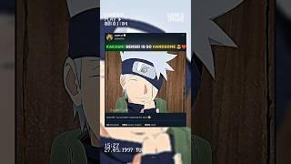 KAKASHI HATAKE  FACE REVEAL 