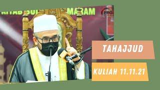 11-11-2021 Kuliah Dr Maza. Tahajjud