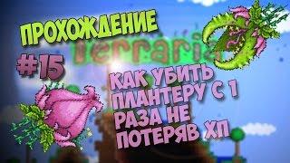 Terraria Прохождение!#15 КАК УБИТЬ ПЛАНТЕРУ С 1 РАЗА!!!