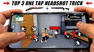 Perfect One Tap Headshot Trick Handcam  [ M1887 + M1014 ] New Headshot Trick Free Fire "