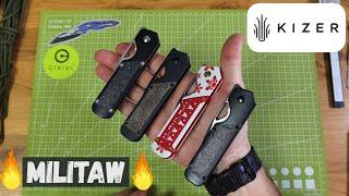 Kizer Militaw - nůž Majstrštyk! recenze 4v1