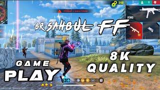 BR RANK GAME PLAY VIDEO 8K QUALITY VIDEO  FREE FIRE GAME