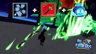 Best Dark Blade + Superhuman and Portal One Shot Combo | Blox Fruits Bounty Hunting