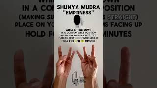 Shunya Yoga Mudra | How to Practice | "Emptyness" | Hand Gesture