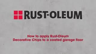 How to Add Rust-Oleum Decorative Color Chips to Your Garage Floor Coating